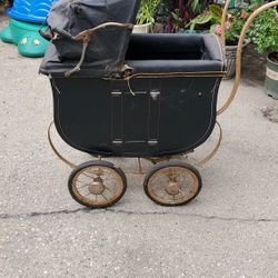 Vintage Baby Doll Carriage 