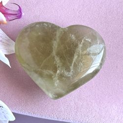 Fluorite Heart 