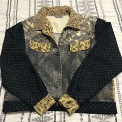 Women’s Stone Bridge Light Weight Patchwork Jacket Size  S