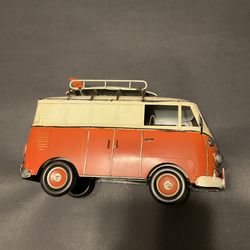 Vintage VW Volkswagen METAL Van Replica Surfboards Beach Decor Surf Culture