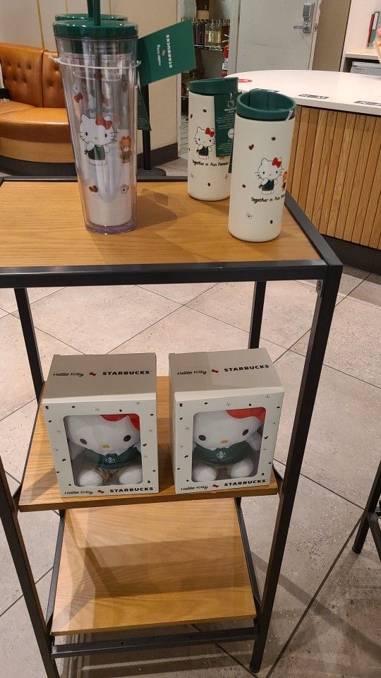 Hello kitty Starbucks plush