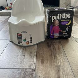 Potty Training Seat and Pullups