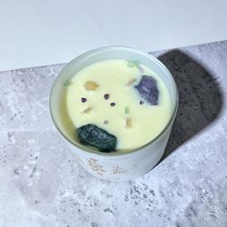 Zodiac cristal candle