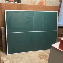 2 Green chalk board For toddler