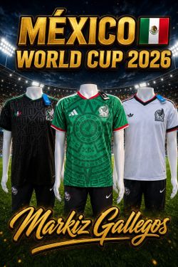 PLAYERAS DE LA SELECCIÓN MEXICANA 🇲🇽