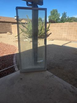 Free  patio door, windows, mirrors, shower door