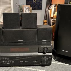 Pioneer 5.1 Surround Sound System - No Remote