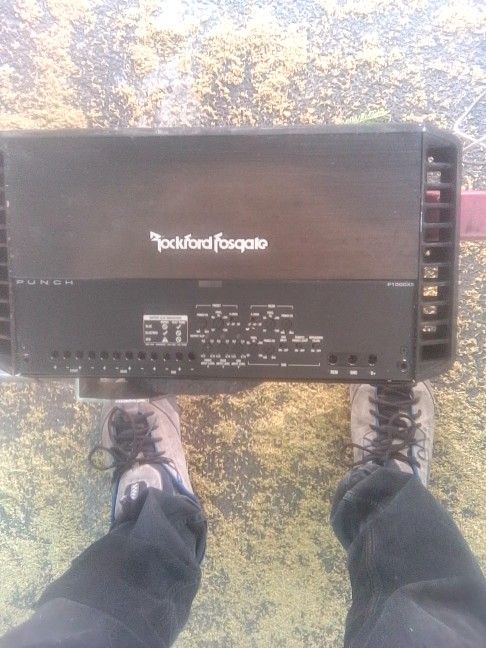 Rockford Fosgate P1000X5D Verstärker - 5-Kanal Power Für Dein Auto-Soundsystem