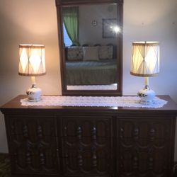 Broyhill Dresser With Mirror 