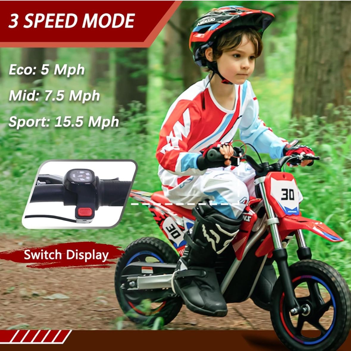 Kids Electric Dirt Bike