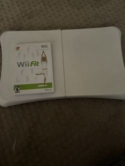 wii balance board and wii fit