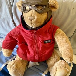 Land’s End Vintage Aviator Bear