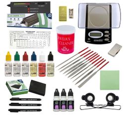 Jewelry Appraisal Kit | Gold, Silver & Platinum Testing Set with Scale, Diamond Tester, 30X LED