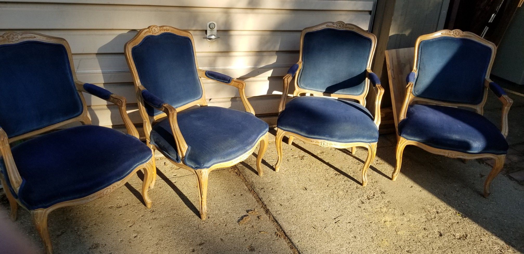 Beautiful antique parlor chairs