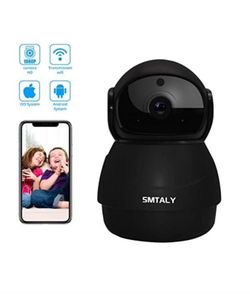 SMTALY C3 Security Camera  1080 WiFi Motion Detection Bidi Audio W/Email Alarm 