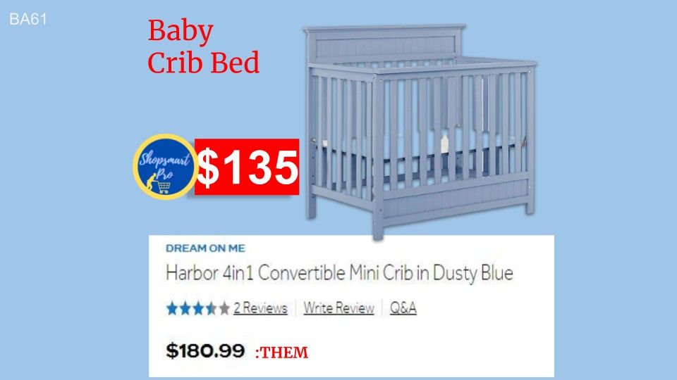 Baby Crib Bed