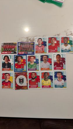 Official FIFA World Cup stickers
