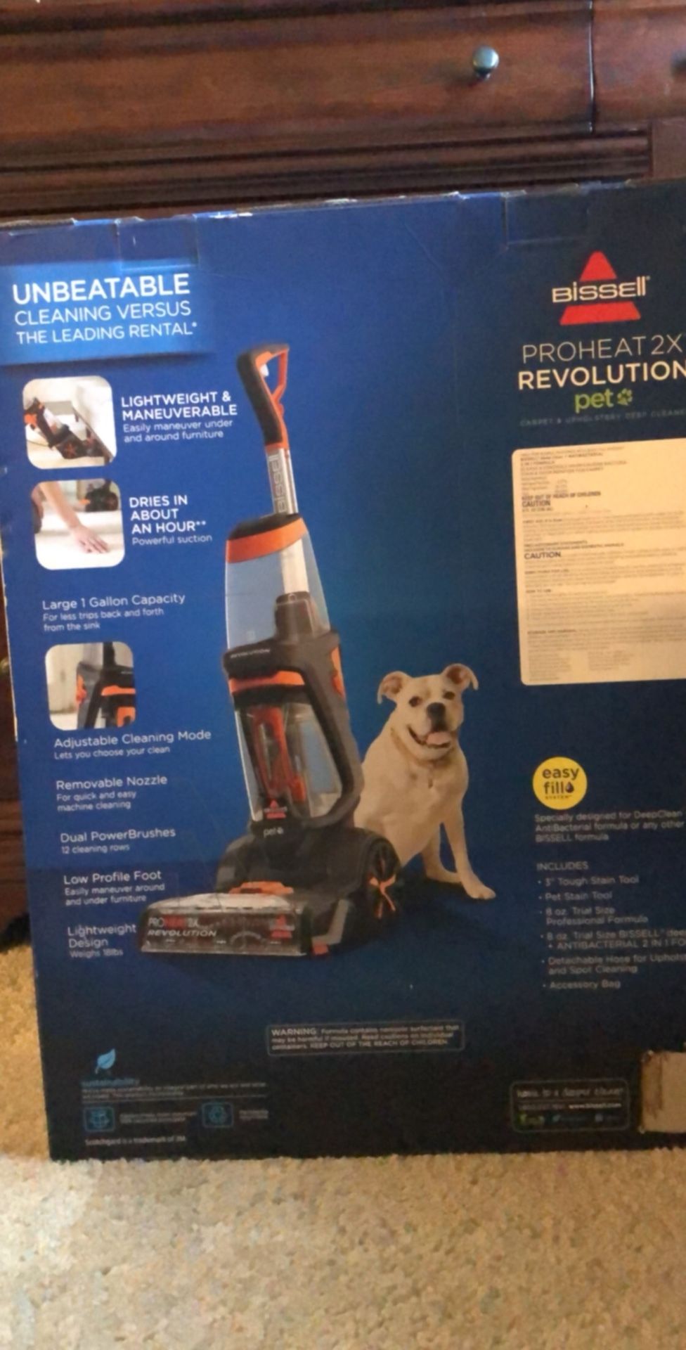 Bissell pet carpet cleaner