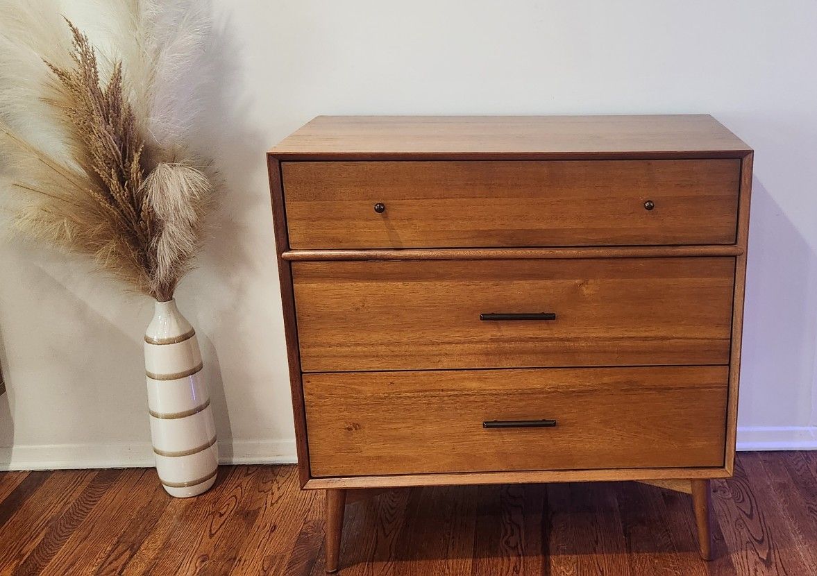 west elm mid century dresser West elm x pbt Mid-Century 6-Drawer Wide Dresser, Acorn
