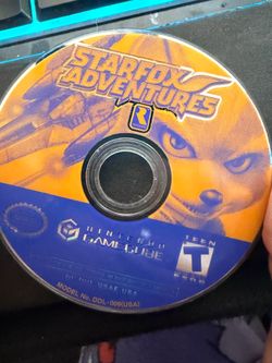 Starfox Adventures Loose clean disc.