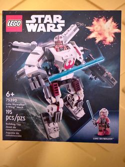 LEGO Star Wars Luke Skywalker X-Wing Mech 75390 195pc Set 6+