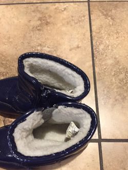 Toddler, size 7, dark blue