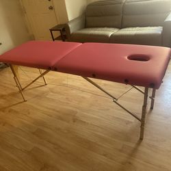Massage table