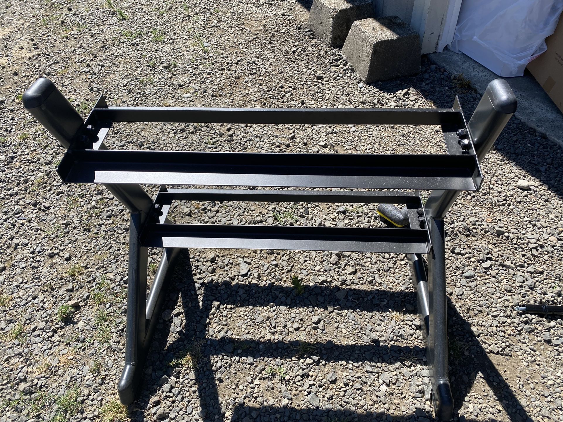 weight rack plus weights