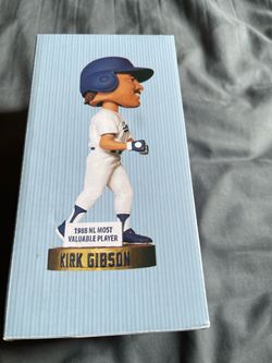 2012 Kirk Gibson 1988 NL MVP Dodgers SGA Bobblehead New in box!