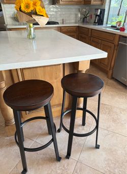 Pair of bar stools