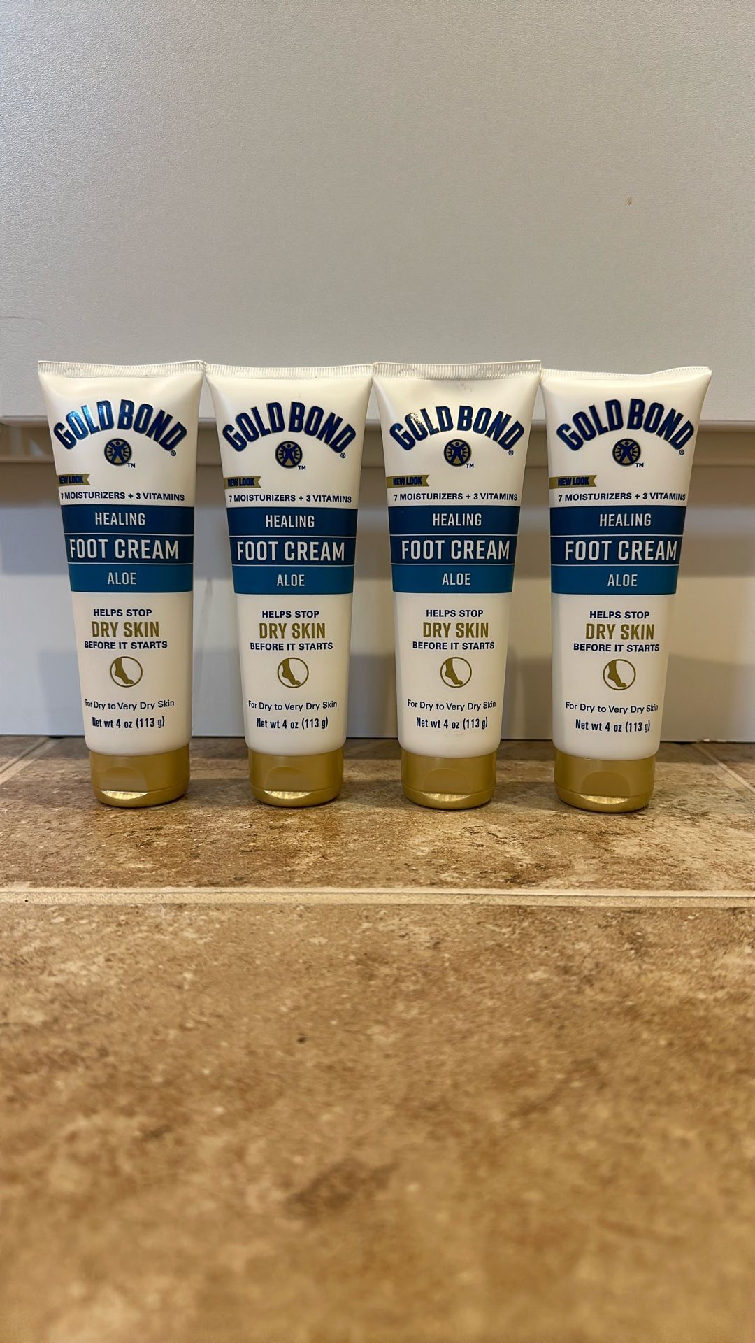 Gold Bond foot cream 4 oz: $4 each