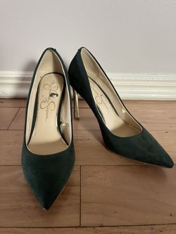 Green And Gold Jessica Simpson Heels