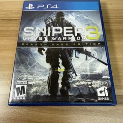 Sniper Ghost Warrior 3 PS4