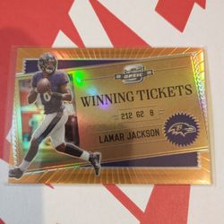 Lamar Jackson Contender Optics Winning Ticket 23/50