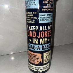 Dad Jokes Tumbler