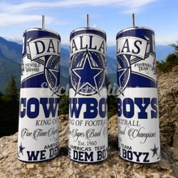 Personalized Tumbler- Cowboys 