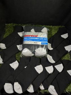 Black Socks Size 9-12 Short