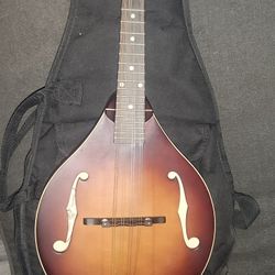 Loar Mandolin with Case, Strap, Misc String Sets, And Strap Locks Great Condition 