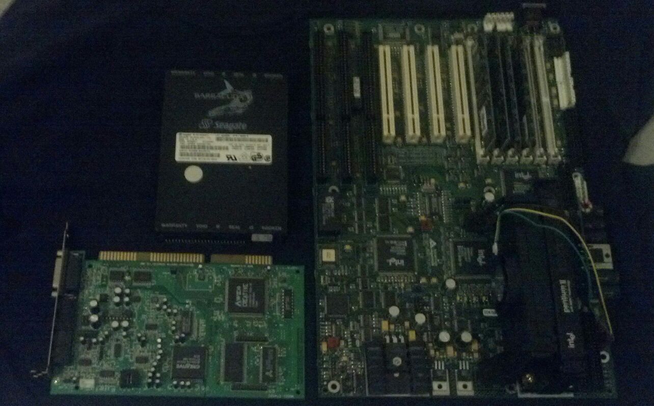 VINTAGE Desktop Computer w/ EXPENSIVE Components / Parts