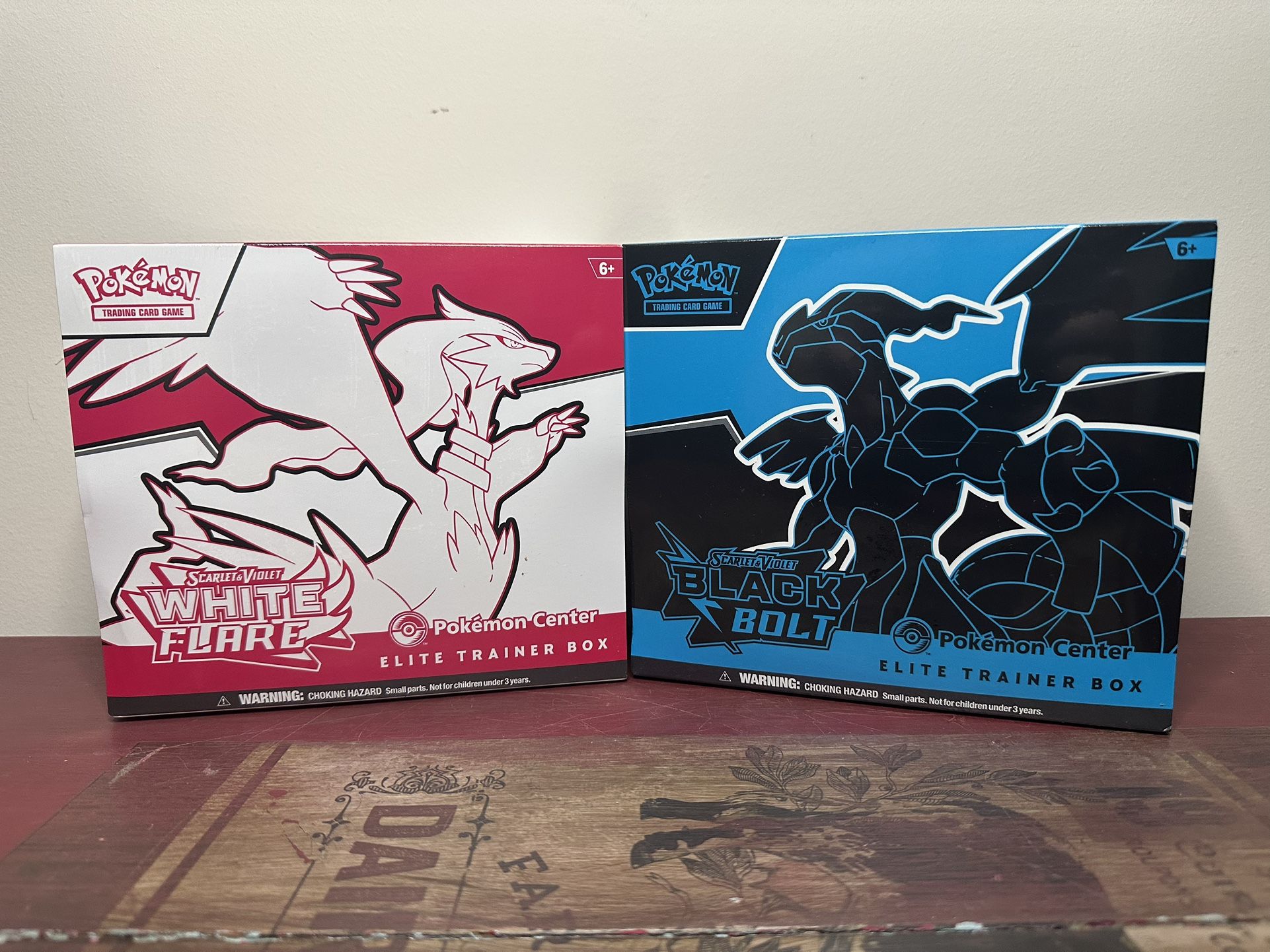 Pokémon Black Bolt And White Flare ETB
