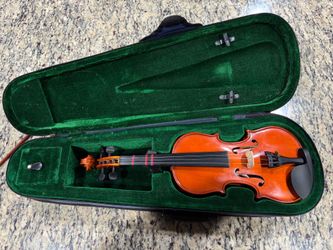 Student Violin with Hard Case & Bow – Great for Beginners