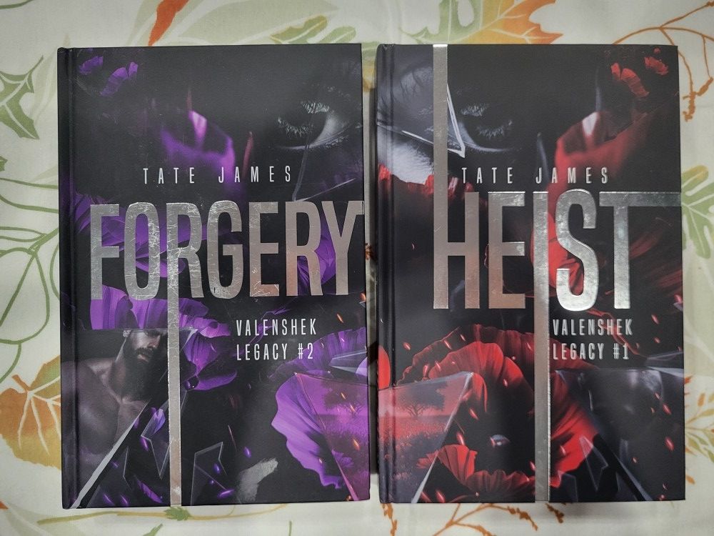 Never read: Valenskek Legacy Series *Mystic Books* Hand Signed by Tate James