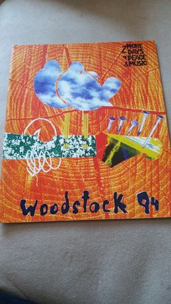 Original Woodstock '94 Program