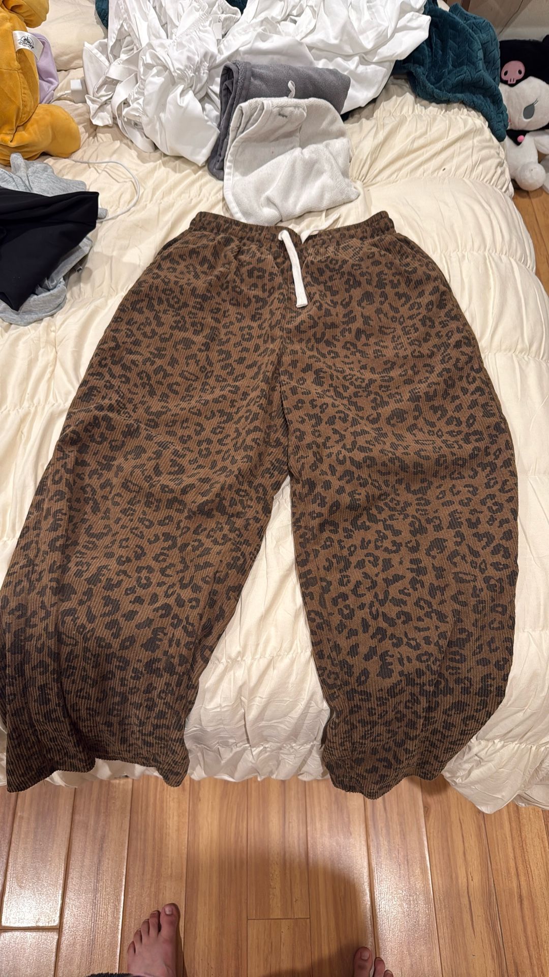 Cheetah pants