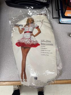Legg avenue diner waitress 50s costume