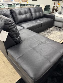 Sectional, Sofa Black