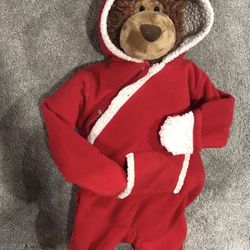 Baby Snow Suit 12-18m Girls Or Boys Santa Suit 