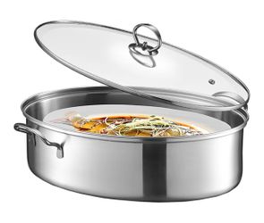 Eglaf 8Qt Stainless Steel Fish Steamer