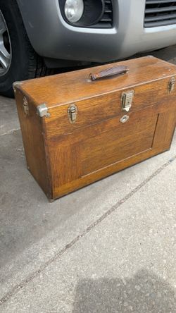 Box With Machinist Tools