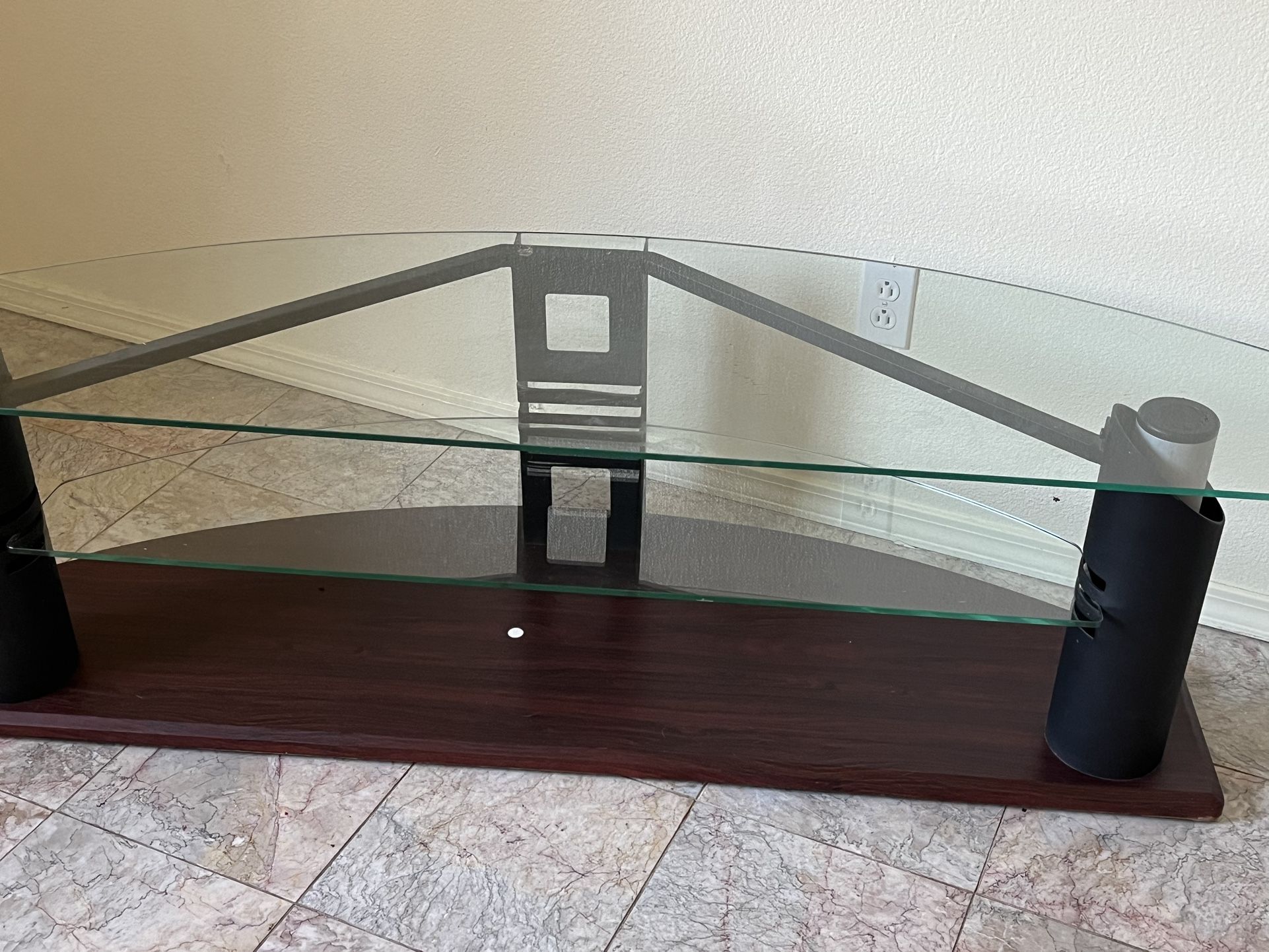 Glass TV Stand 